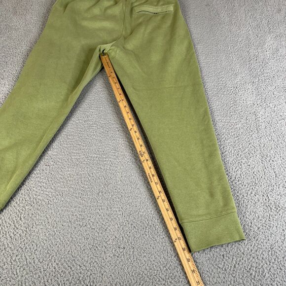 Nike Sweatpants Mens L Green Fleece Joggers Athletic Logo Comfort BV2671-334 - Picture 10 of 13